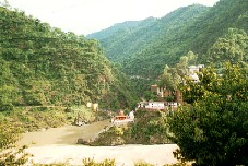 ALAKNANDA AND MANDAKINI CONFLUENCE AT RUDRAPRAYAG