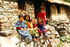 KIDS on the road to the Valley of Flowers